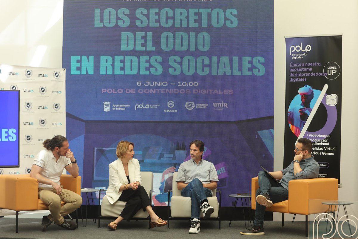 Mañana muy interesante en el <a href="/PoloDigitalMLG/">Polo Nacional de Contenidos Digitales</a> presentando el estudio de <a href="/EsportsCatUMA/">Catedra Esports UMA</a> en buena compañía <a href="/CrazyFeelingFB/">Manuel Jiménez 🇪🇺🇪🇸🇺🇸🔬🧫🏸</a> <a href="/calvo_virginia/">Virginia Calvo</a> 🥰