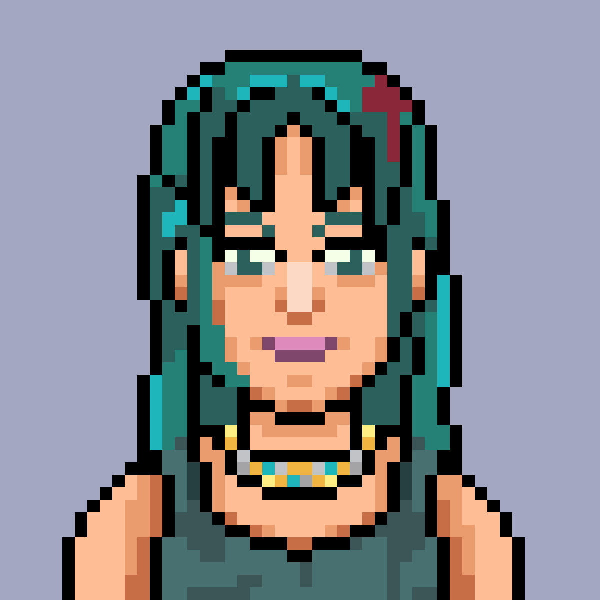 MiaBlaisCote's tweet photo. Thanks to @/zulfauzif on fiverr for AndrAIa in pixels, 8 bit style.
#reboot #rebootcartoon #andraia #rebootandraia #pixelart #commissionedart https://t.co/CPJcQUKgUt