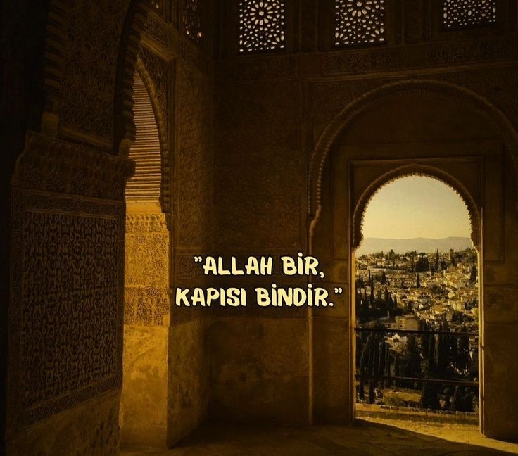 digerkm's tweet photo. Allah bir, kapısı bindir. https://t.co/q73UyiYVzn