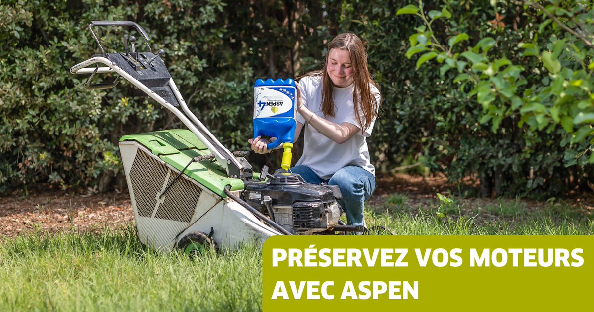 La saison de #tonte bat son plein ! 🌿

Le choix d’une bonne #tondeuse n’est pas le seul paramètre à prendre en compte, celui du #carburant est tout aussi important. 

Avec la pureté de notre carburant Aspen 4 temps, vous garantissez une performance accrue de votre #machine.