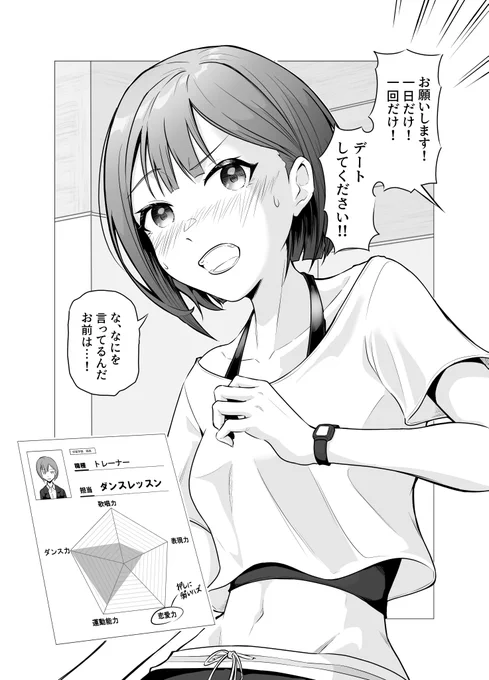 押しに弱いダンストレーナーさん #学マス 