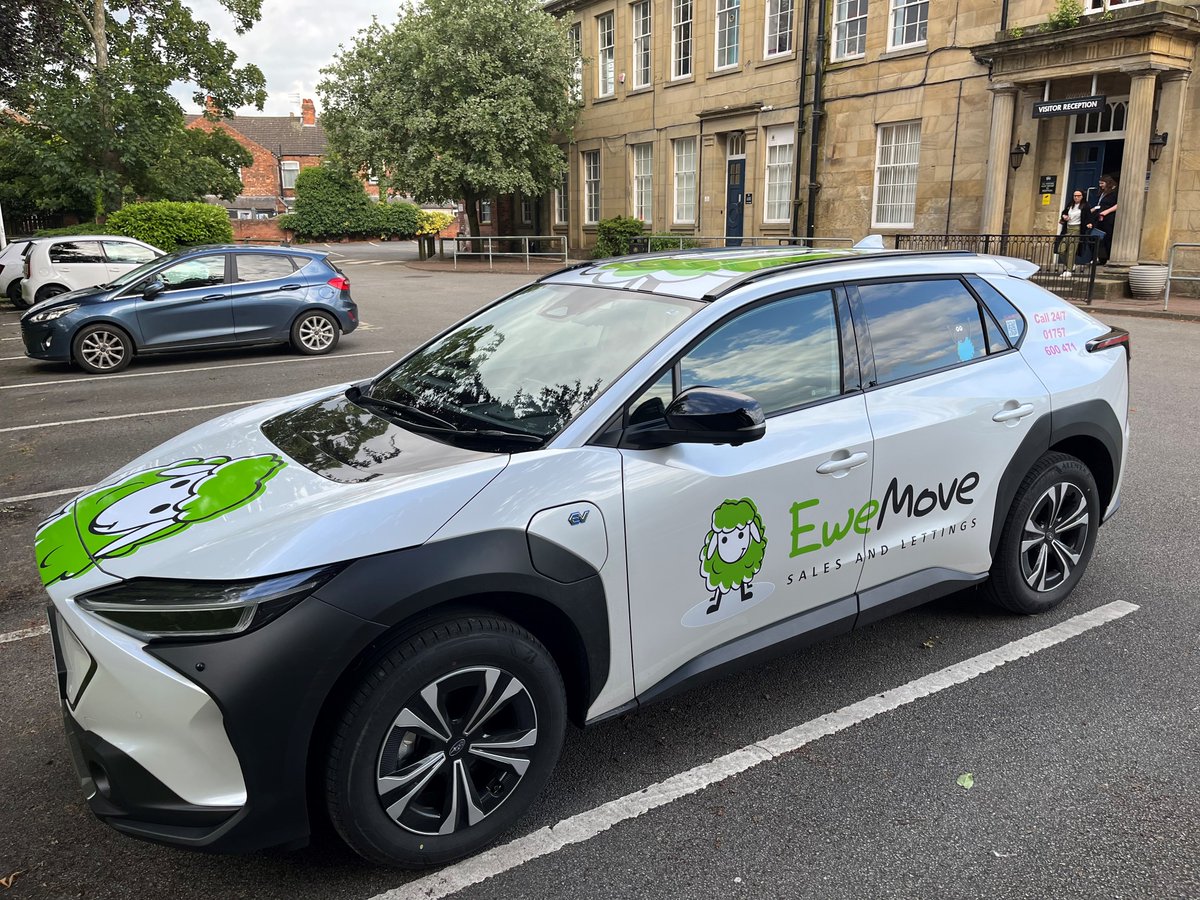 ExpressSignsLtd's tweet photo. We had the pleasure of doing these graphics for Paul at EweMove Selby yesterday. Be sure to look out for him on the road with his new mobile advert! https://t.co/HNgwcaLT8T