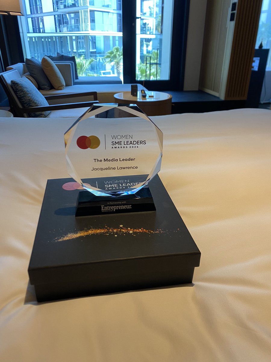 jackielawrencem's tweet image. Truly such an honor! 13 years ago as we were starting out if you would have told me I would be called a ‘Media leader’ among such presitigous women from across 3 continents I wouldnt have believed it, but here we are! #GodDidThis