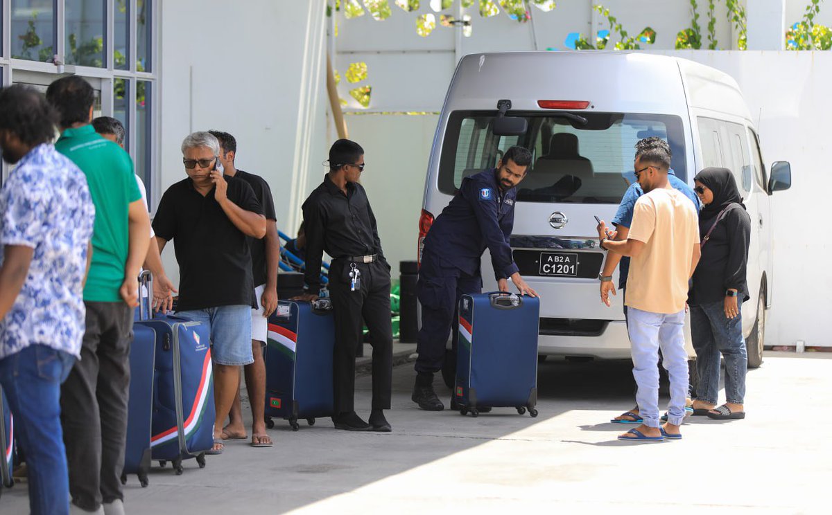 Maldives Police tweet media