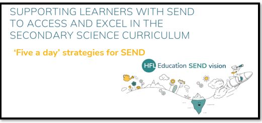 Pattybee23's tweet photo. Our Science SKE session for 2024 culminated with a comprehensive look at supporting learners with SEND to access and excel in the secondary science curriculum. Thanks, @MapleyAnna and Becky for an informative session!  @ChilternLT  collaboration @HFLeducation https://t.co/JGCRnhLTyc