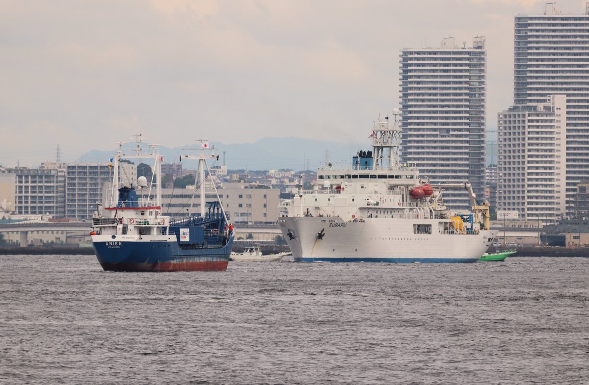 panamaru2's tweet photo. #ANIEK #IMO7727073 #Cable_recovery_Ship
GRT1008t b-1978
#SUBARU #IMO9188439 #Cable_Layer GRT9557t b-1999
海底ケーブルの回収とリサイクルを行う 南アフリカの企業 #Mertech_Marine の #海底ケーブル回収船 #ANIEK は #SUARU と反航 KDDI恵比寿さん橋に向かいました。
20240603 https://t.co/79O7MWCOG6