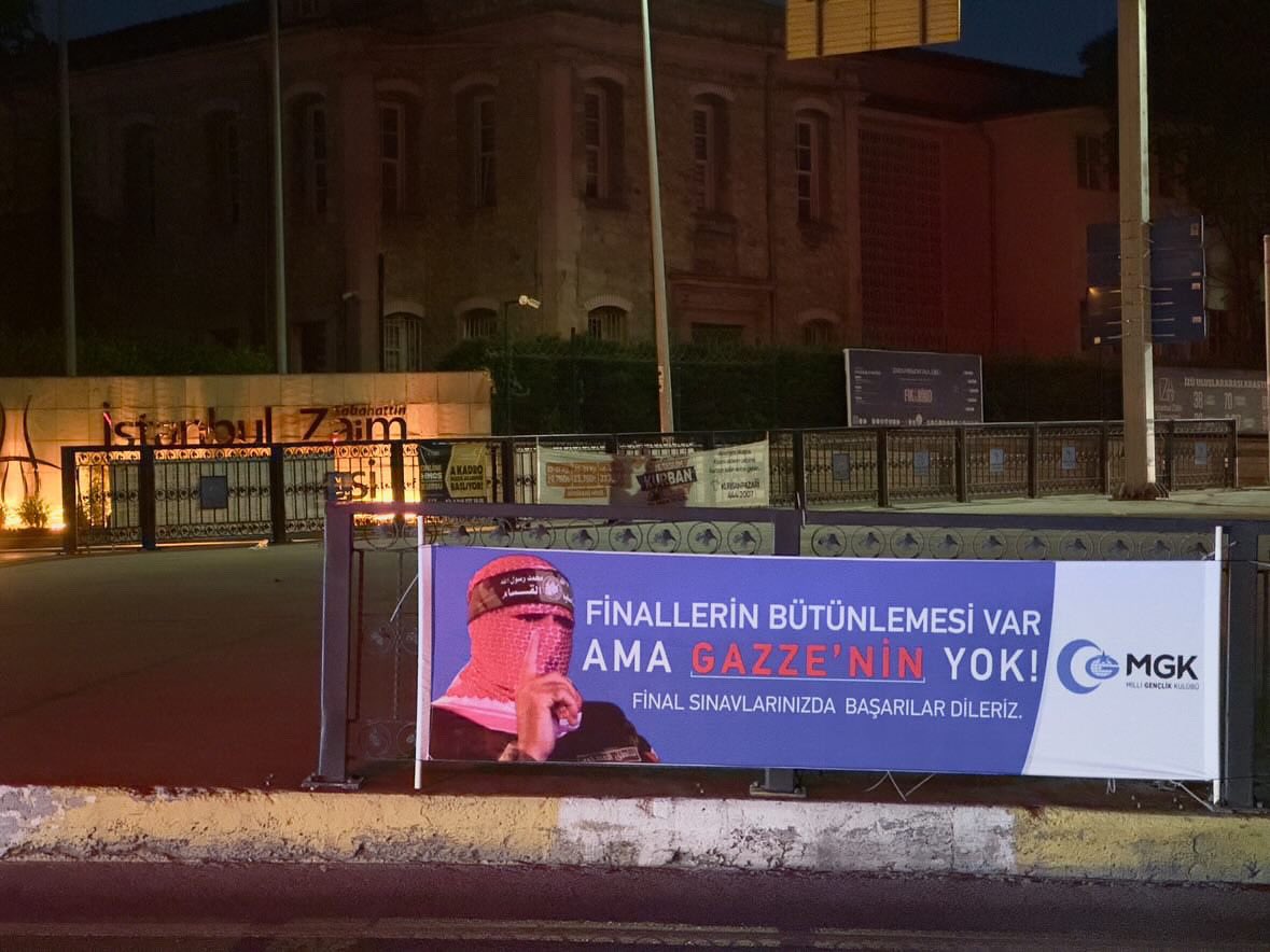 "Finallerin bütünlemesi var ama Gazze’nin yok!" 

Final sınavlarınızda başarılar dileriz.