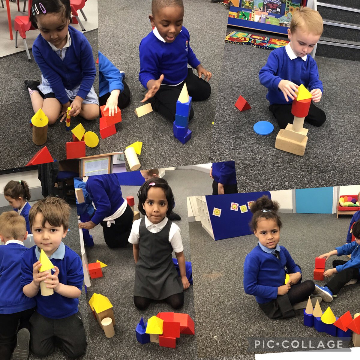 Fosse_TMET's tweet photo. F1 have been learning about shapes this week. They have loved building with 3D shapes. #fmeyfs #fmf1 #fmmaths #fmead https://t.co/Hl7v8CHxU4