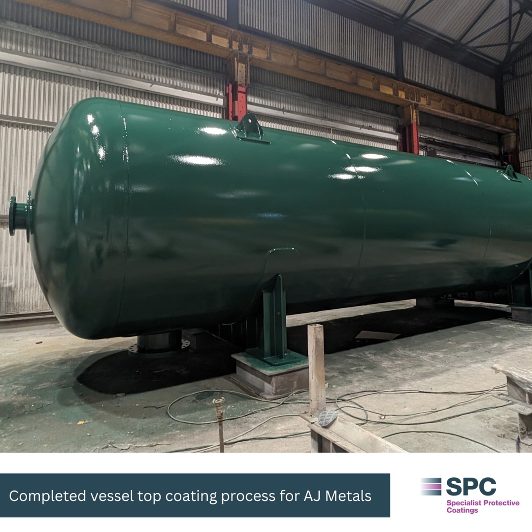 SPC_Paint's tweet photo. Completed top coat on a vessel for AJ Metals
#specialprotectivecoating #ajmetals #watervessel #protectivepaint #advancedcoating https://t.co/nLG9l9syBL