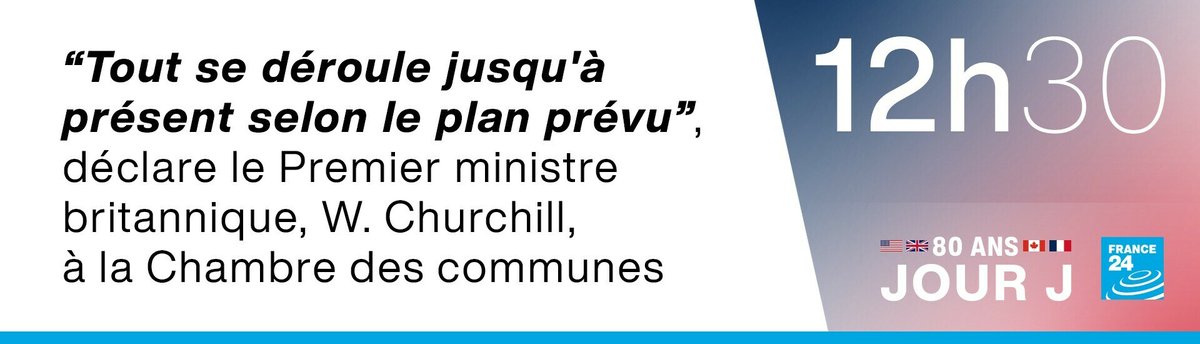 80e anniversaire du #Débarquement en #Normandie 🇫🇷 : revivez le #DDay heure par heure ⤵️

🔴  Suivez notre couverture spéciale tout au long de la journée 

#DDay80