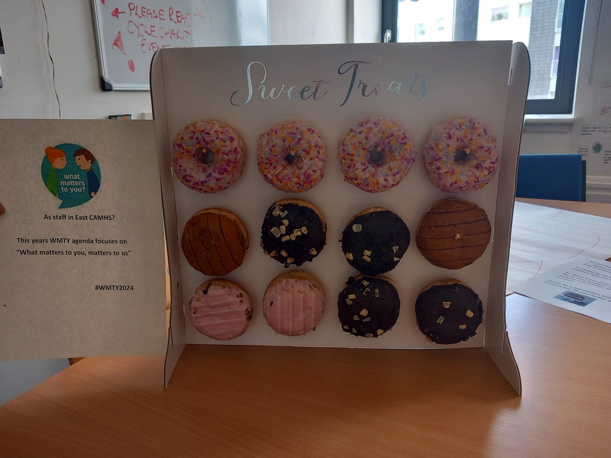 Kirsty Smart (@ciorstagsmart) on Twitter photo For #WMTY24 day, East CAMHS held #feedbackfriday sessions to gather views from our staff and patients. It is hoped that this pilot will be used to develop future feedback focus groups as part of ongoing service development. The donut stand went down a treat too! <a href="/NHSGGC/">NHS Greater Glasgow and Clyde</a> For #WMTY24 day, East CAMHS held #feedbackfriday sessions to gather views from our staff and patients. It is hoped that this pilot will be used to develop future feedback focus groups as part of ongoing service development. The donut stand went down a treat too! <a href="/NHSGGC/">NHS Greater Glasgow and Clyde</a>