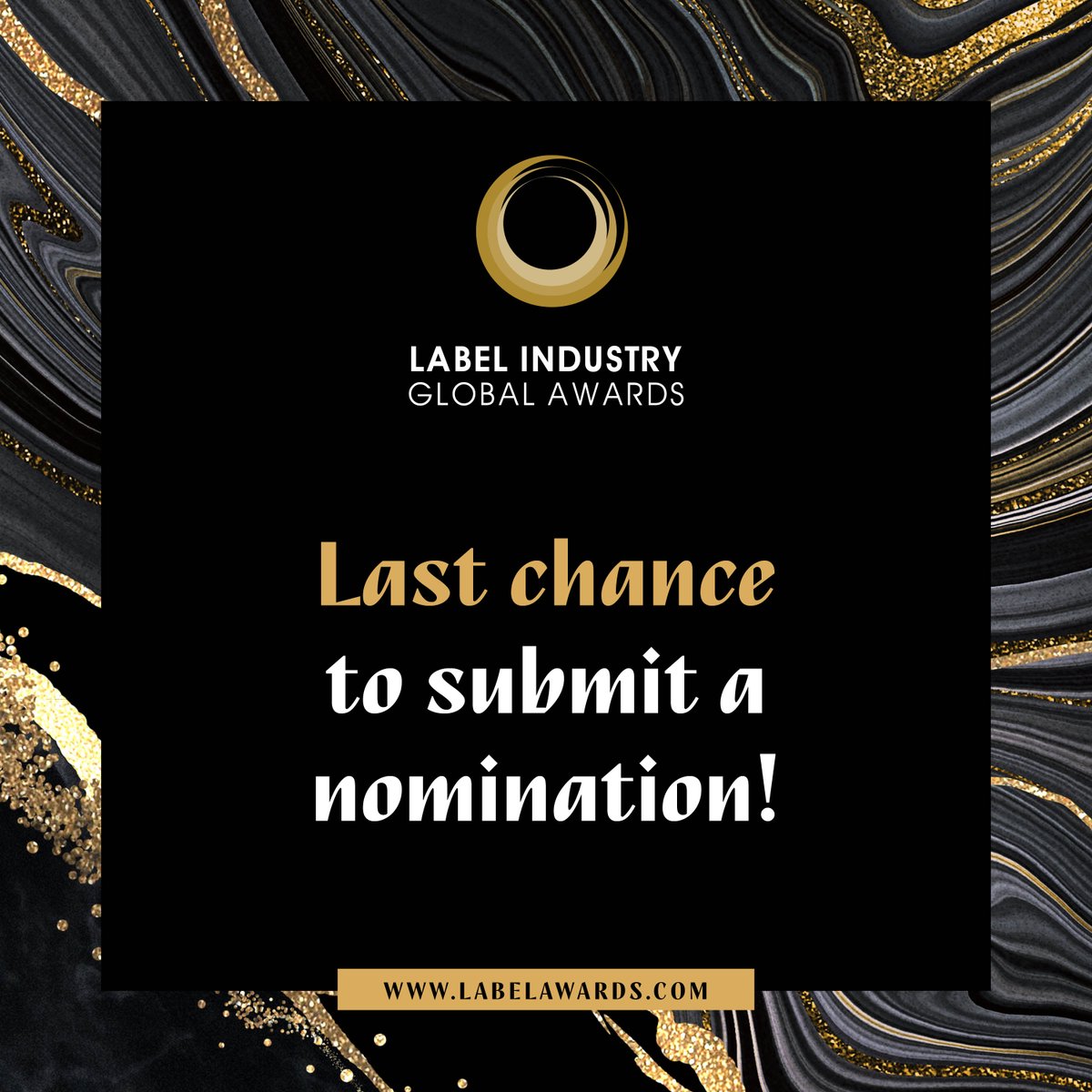 It’s your last chance to submit your nominations for the Label Industry Global Awards 2024! 🥇

Entries close tomorrow, 14 June, so submit your nomination for free now: at labelawards.com

#LabelAwards #LabelexpoAmericas2024 #Labels #Printing #Packaging