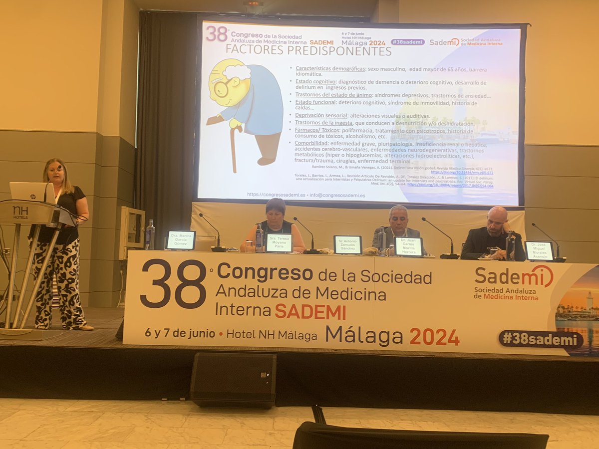 Comienza la
Mesa de #Enfermeria en el #38sademi con ponentes de lujo: <a href="/jmmasencio/">Jose Miguel Morales Asencio</a> 
<a href="/MayteMoyano1/">Mayte Moyano París</a> #JCMorillaHerrera  #MarinaGarciaGòmez