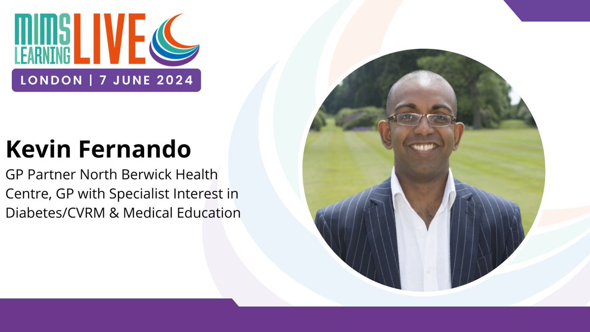 drkevinfernando's tweet photo. Looking forward to @mimslearning Live London tomorrow
I'm co-chairing the #CVRM stream with Raj Thakkar @PCCS_UK & also presenting on abnormal #LFTs & #MASLD in primary care
#mimslearninglive
@rogerthedoctor https://t.co/qStlFX9LyH