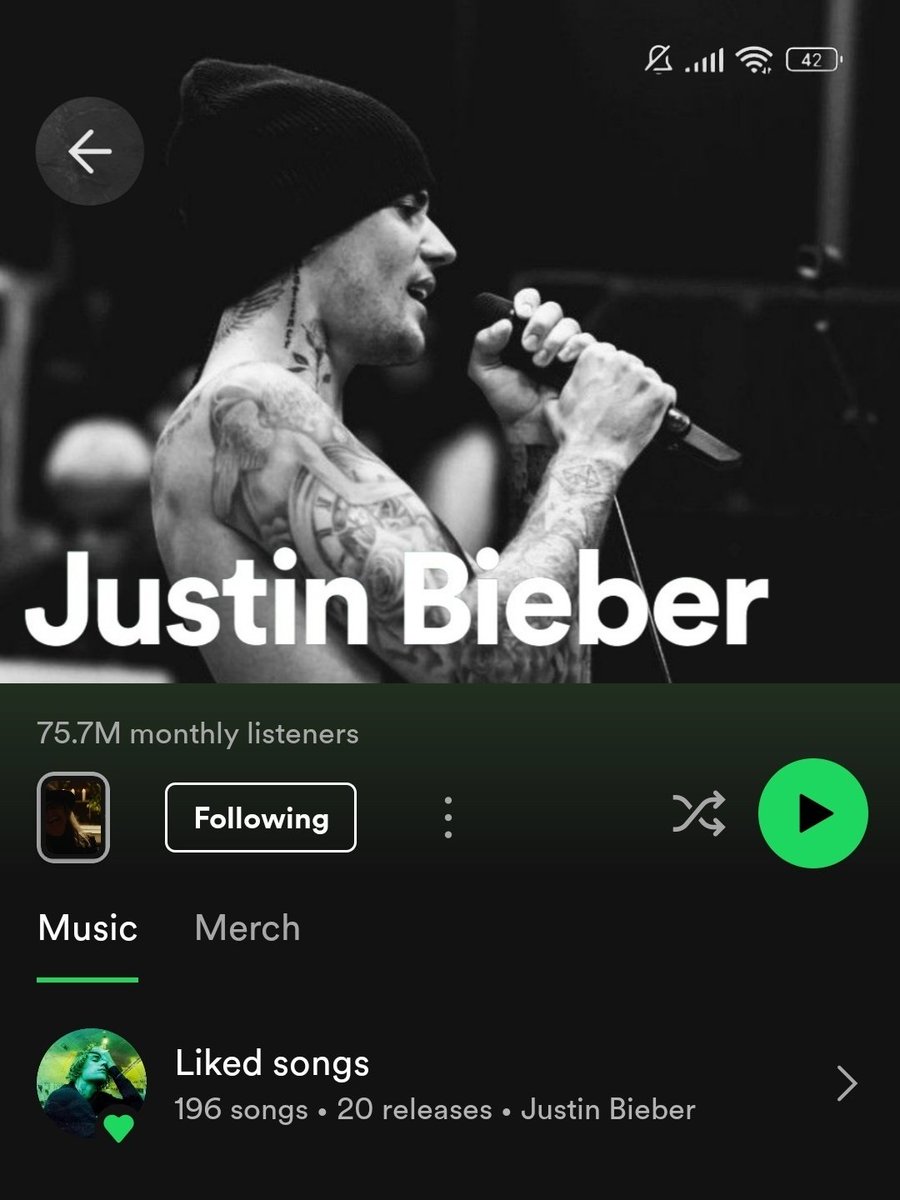 holyforbizzle's tweet image. 🚨🚨🚨🚨🚨 JUSTIN BIEBER HAS CHANGED HIS SPOTIFY PROFILE PICTURE 🚨🚨🚨🚨🚨