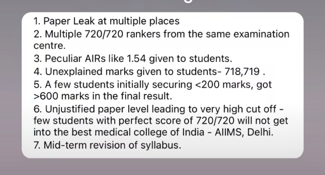 BsMeena_15's tweet photo. #NEET महाघोटाला...!!

#Neet_paper_रद्द_करो #NEET_परीक्षा_परिणाम
 https://t.co/MPfZyQCx2u https://t.co/6NoQeyd5au