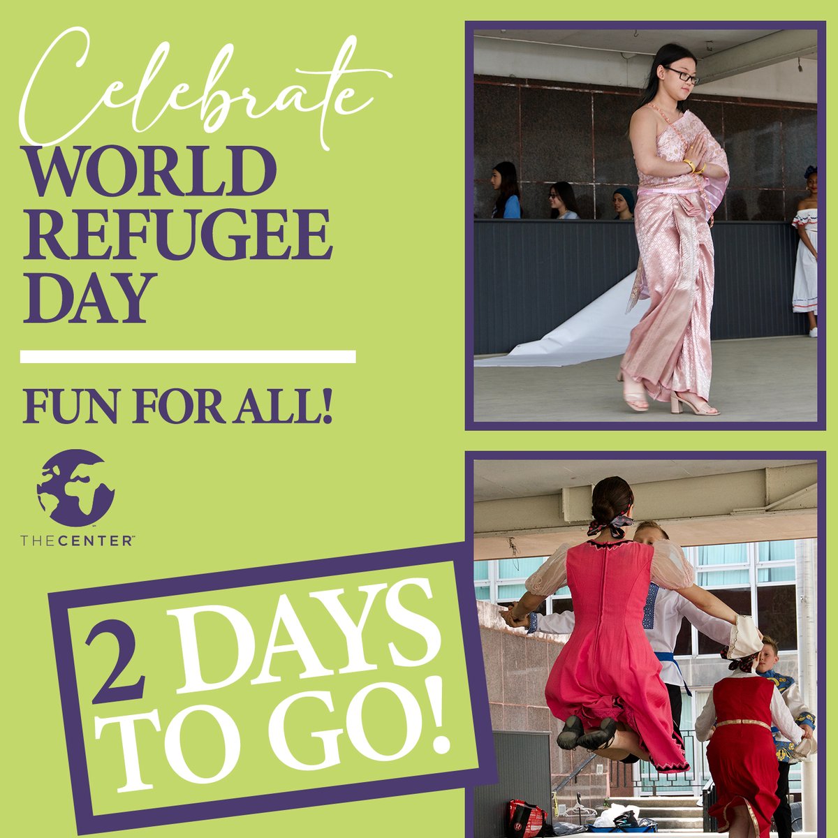 Did you hear? All are invited to celebrate #WorldRefugeeDay2024 with #TheCenterUtica! We begin with a swearing in ceremony for the area’s newest citizens and follow this with food, a fashion show, entertainment, and a job fair, too! #MVCC #RefugeeCenterUtica #TheCenterUtica