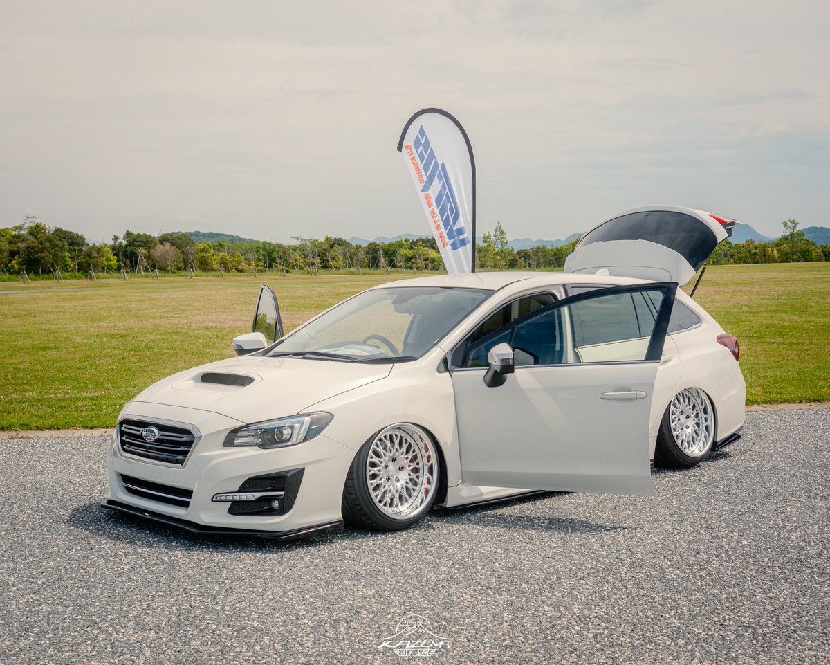 🚩Stancenation 山口 エアフォース装着車 SUBARU LEVORG #エアサス