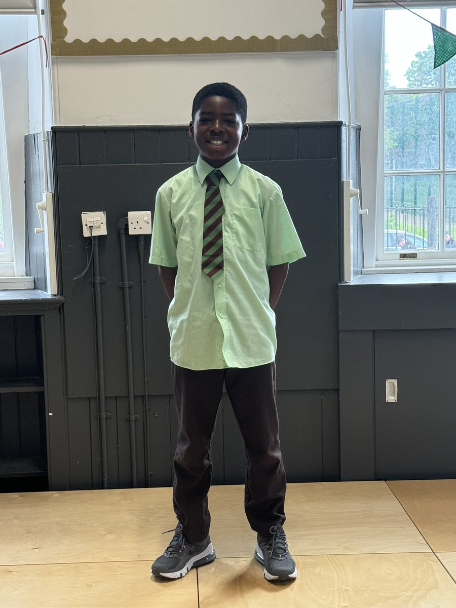 L from P4 will be showing us his awesome dance moves tomorrow - we cannot wait! 🕺🏽 🎶 <a href="/St_Denis_PS/">St Denis’ Primary</a>