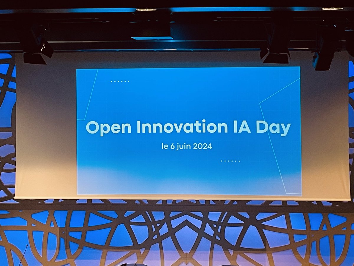 Aujourd’hui c’est l’Open Innovation #IA day à la Matmut ! 
L’Intelligence Artificielle est l’une des 3 thématiques transverses du plan stratégique 2024-2026, « Objectif : Impact ! »👍