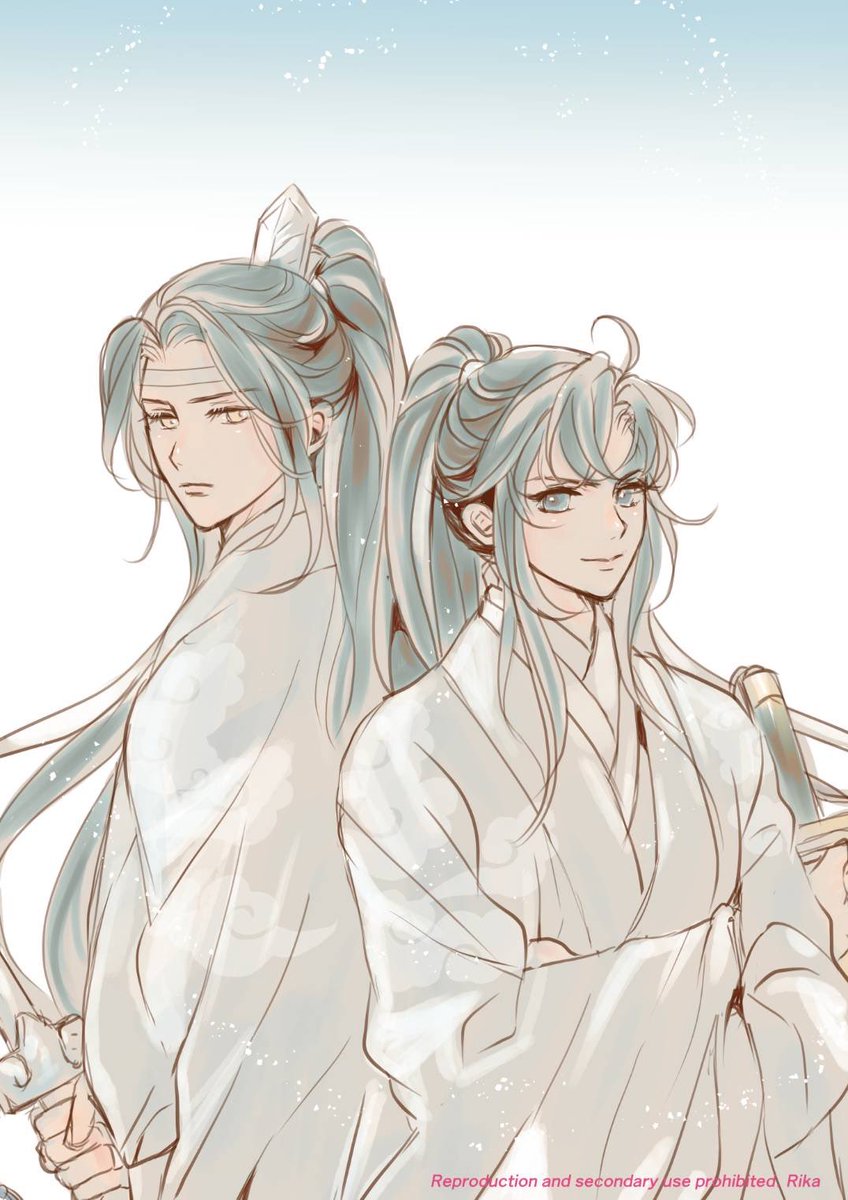 どんな世界観にしろ魏嬰ちゃんは
忘機をかまわないって選択はないんだと
思います🪷

#魔道祖師　#mdzs  #WangXian