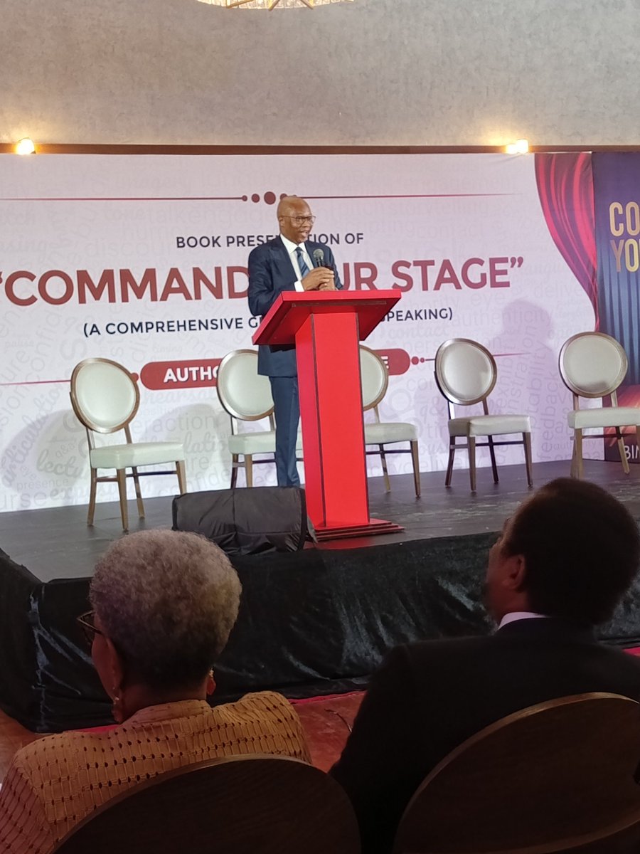 WSoyinkaCentre's tweet photo. "It is not true that integrity does not pay... It is not true..."
- @tfolaadeola, co-founder, Guaranty Trust Bank, while giving the opening remarks at the event.
#commandyourstage https://t.co/J1LxxtIY5u