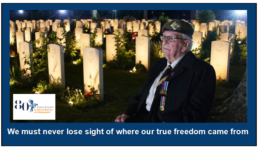 #DDay80 #PaulPonsonby  
Picture credit - Sky News.