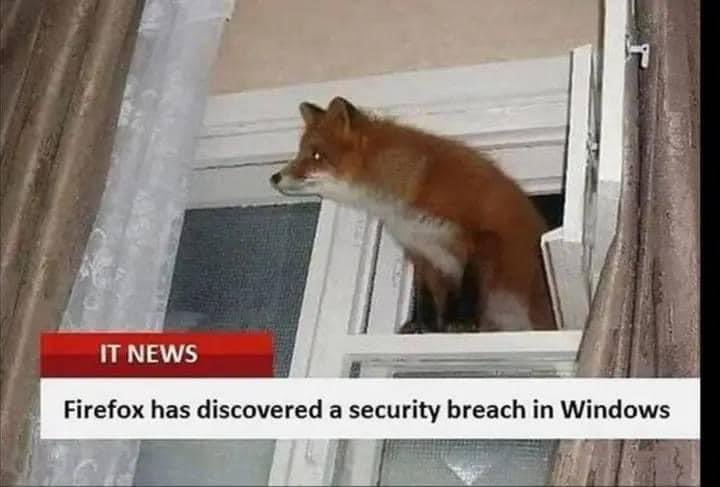 “Breaking News: Firefox uncovers a serious vulnerability in Windows—spotted in the wild!” 🦊