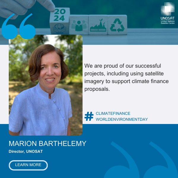 UNOSAT's tweet photo. UNOSAT is proud to showcase our successful projects utilizing satellite imagery to support climate finance proposals.
https://t.co/V90BDUkcoD
#ClimateFinance #UNOSAT #CommonwealthSecretariat #CFAH #Fiji https://t.co/vEBN9Rraz7