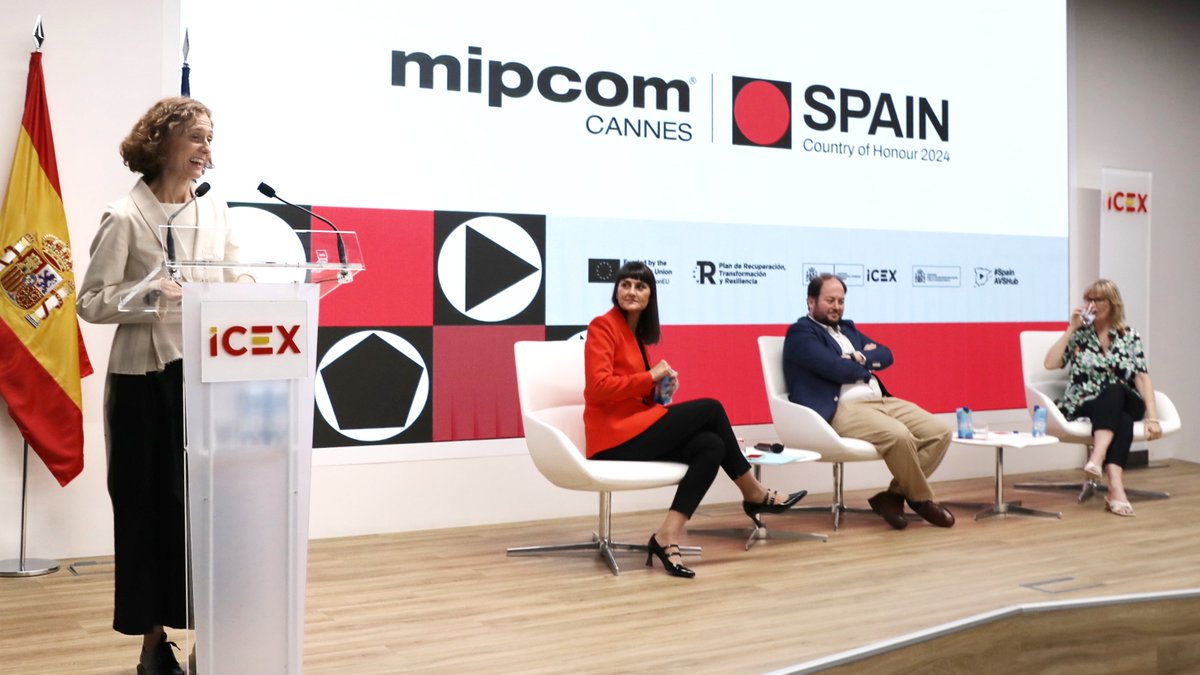 ICEX (@icex_) on Twitter photo 🎬 #Mipcom Cannes <a href="/mip/">MIP Markets</a> ha anunciado hoy que España será el País de Honor en la próxima 40ª edición del Mercado Internacional de Coproducción y Contenido de Entretenimiento en Cannes que se celebrará el próximo mes de octubre. 🧵 🎬 #Mipcom Cannes <a href="/mip/">MIP Markets</a> ha anunciado hoy que España será el País de Honor en la próxima 40ª edición del Mercado Internacional de Coproducción y Contenido de Entretenimiento en Cannes que se celebrará el próximo mes de octubre. 🧵