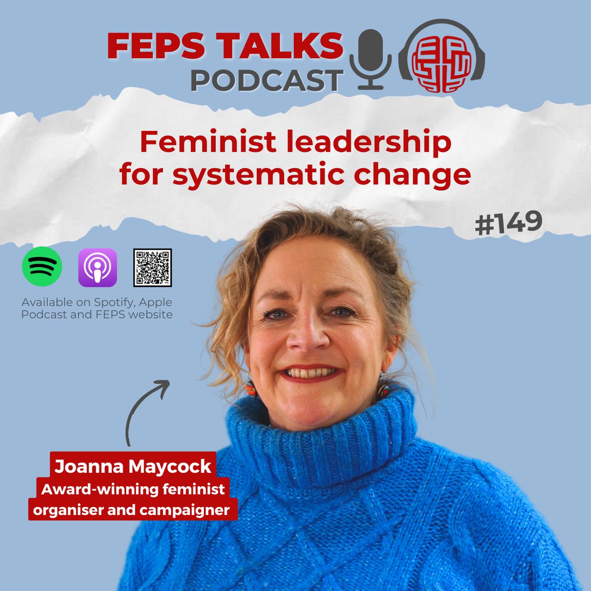 FEPS (@feps_europe) on Twitter photo 🗣️For the latest episode of FEPS Talks, <a href="/JoannaMaycock/">Joanna Maycock</a> analyses how transformational feminist leadership is the key to addressing society's complex challenges ⚖️ & a paradigm shift towards more sustainable, caring and inclusive societies.
Listen now!
📻bit.ly/FEPSTalks149 🗣️For the latest episode of FEPS Talks, <a href="/JoannaMaycock/">Joanna Maycock</a> analyses how transformational feminist leadership is the key to addressing society's complex challenges ⚖️ & a paradigm shift towards more sustainable, caring and inclusive societies.
Listen now!
📻bit.ly/FEPSTalks149