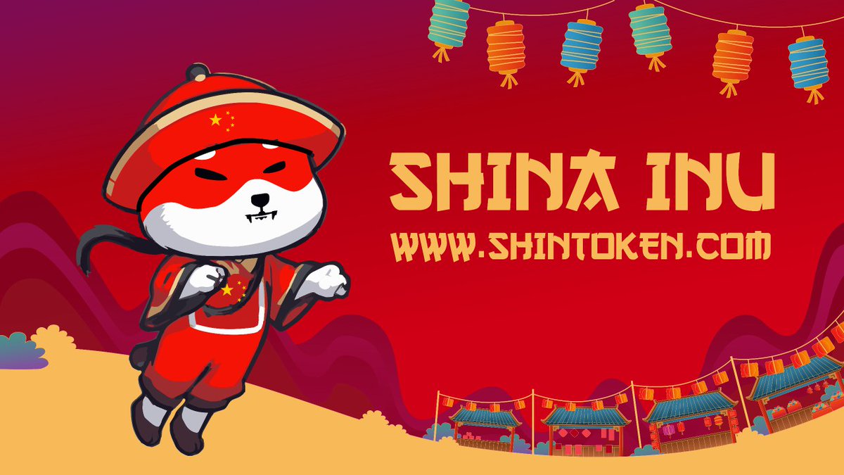 ShinTokenETH's tweet photo. $Shin is the one to watch. Ni Hao to #Shinainu 🕶️🇨🇳🐕 https://t.co/muTVp2XChw