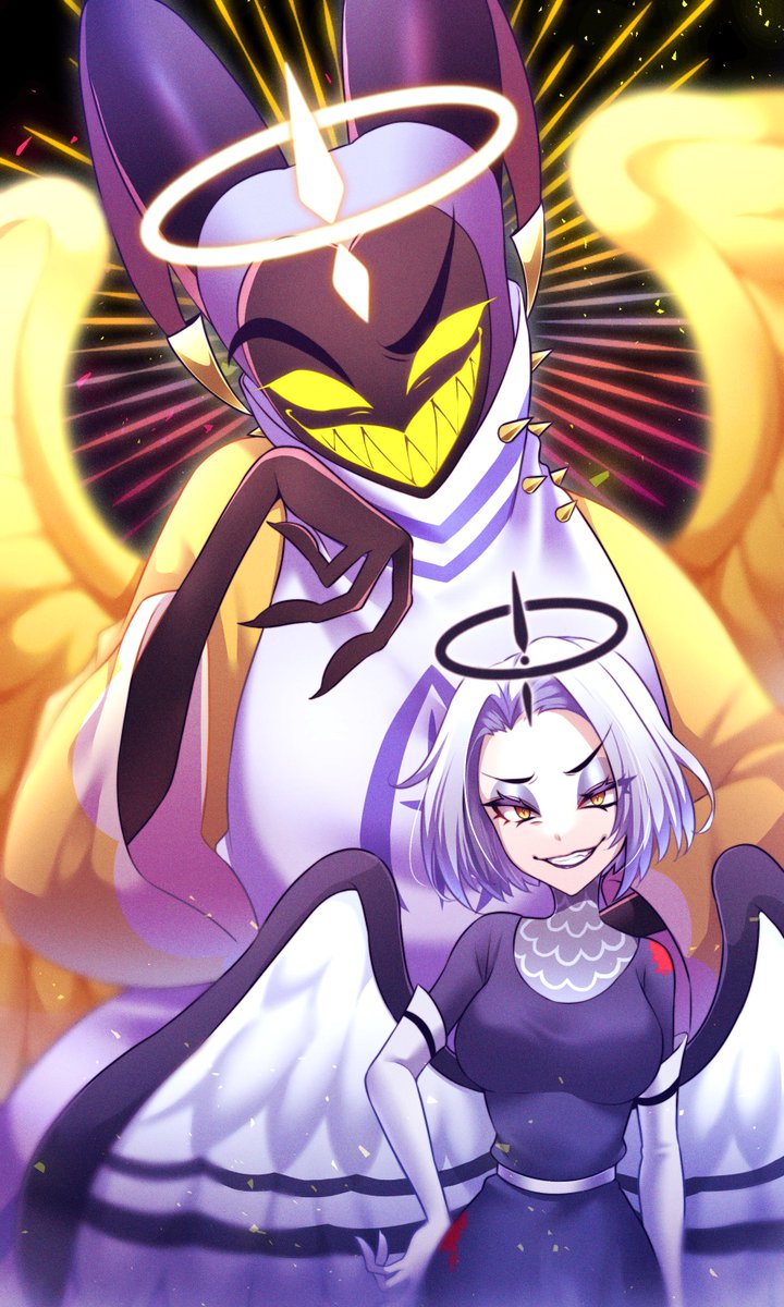 Touri_tube's tweet image. 天国へようこそ⚡️🎸
　
#HazbinHotel 
#HazbinHotelAdam 
#HazbinHotelLute 
#hazbinhorelfanart