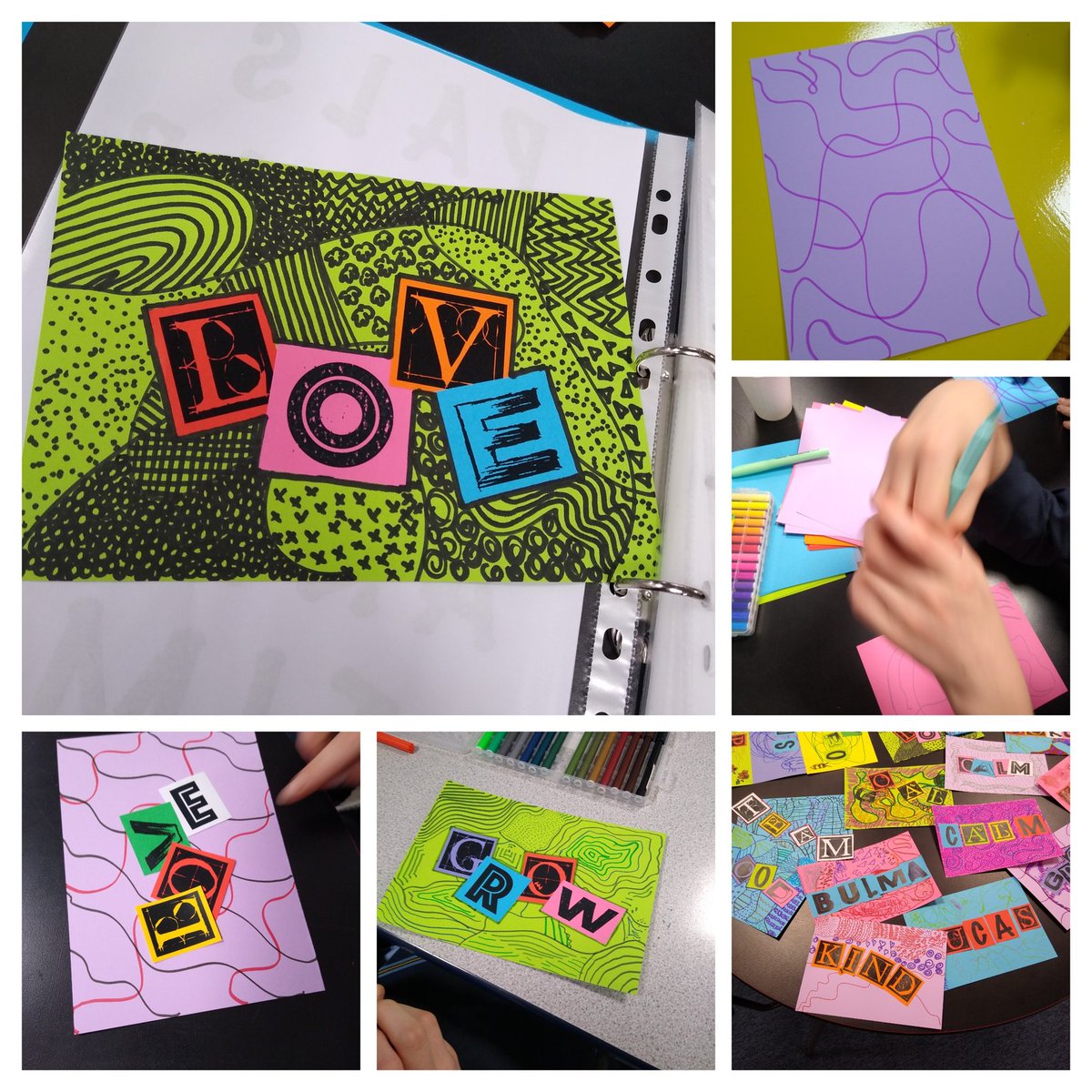 A great graphic design session this morning in the Thrive Hive ❤️ Thanks Mrs Kent for leading the session.