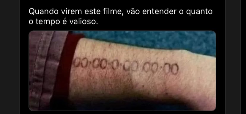 VarellaWesley's tweet photo. Assistam e entendam o quanto é valioso nosso tempo. https://t.co/gJRQakXsUB