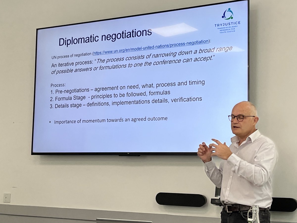 Neal Hazel on TRYJustice negotiations to reach consensus of approach to youth offending ⁦<a href="/_YJB/">Youth Justice Board</a>⁩ ⁦<a href="/TRYJustice/">TRYJustice</a>⁩