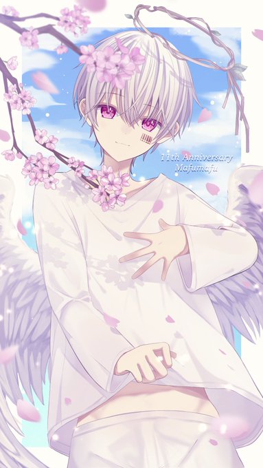 「cherry blossoms short hair」 illustration images(Latest)