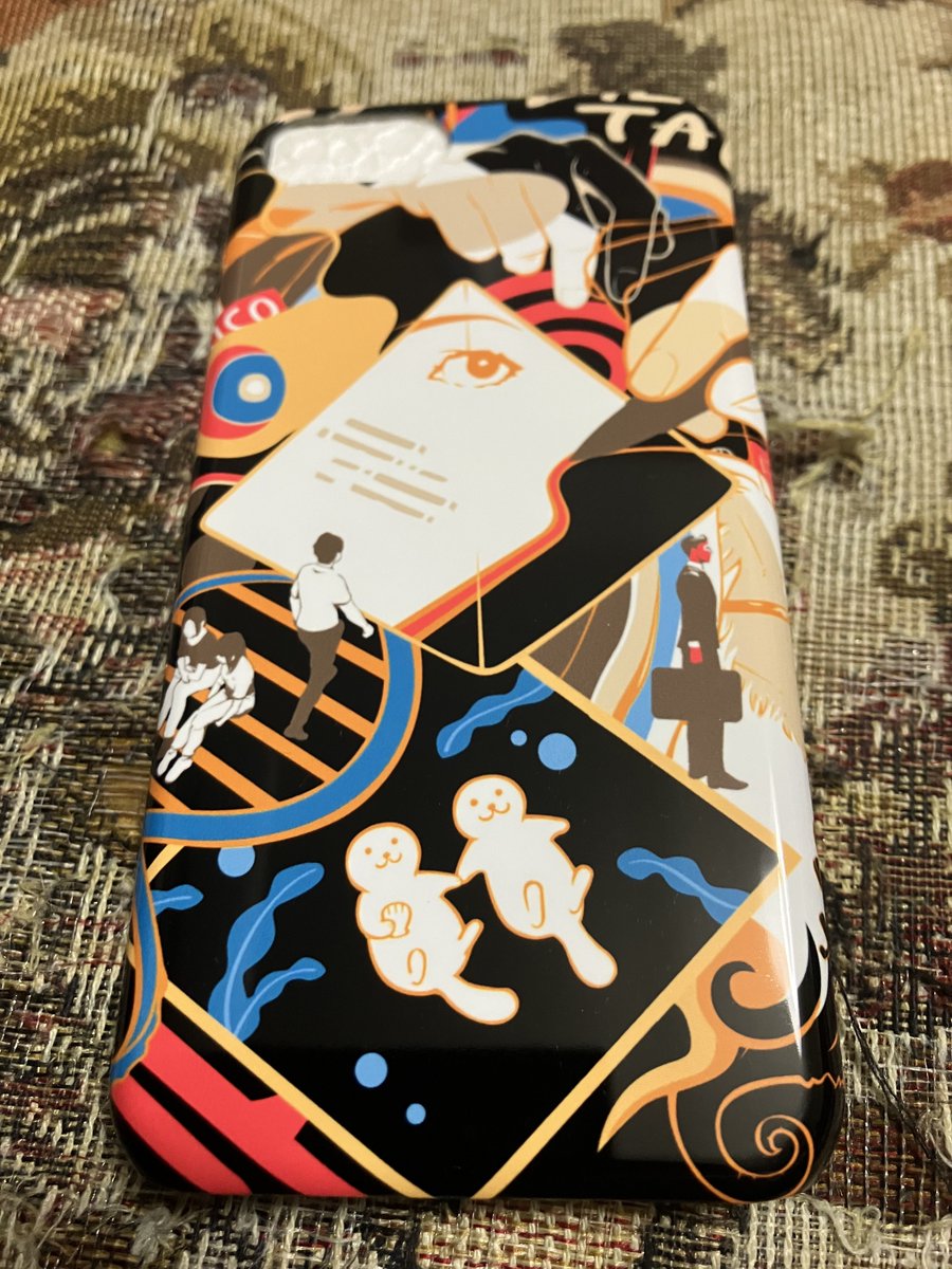 kakedashiudon's tweet photo. おニューのcoolなスマホケースが届いたのぜ！
ラッコチャン……シーライフ…… #dhtls https://t.co/zE3tdO60hF