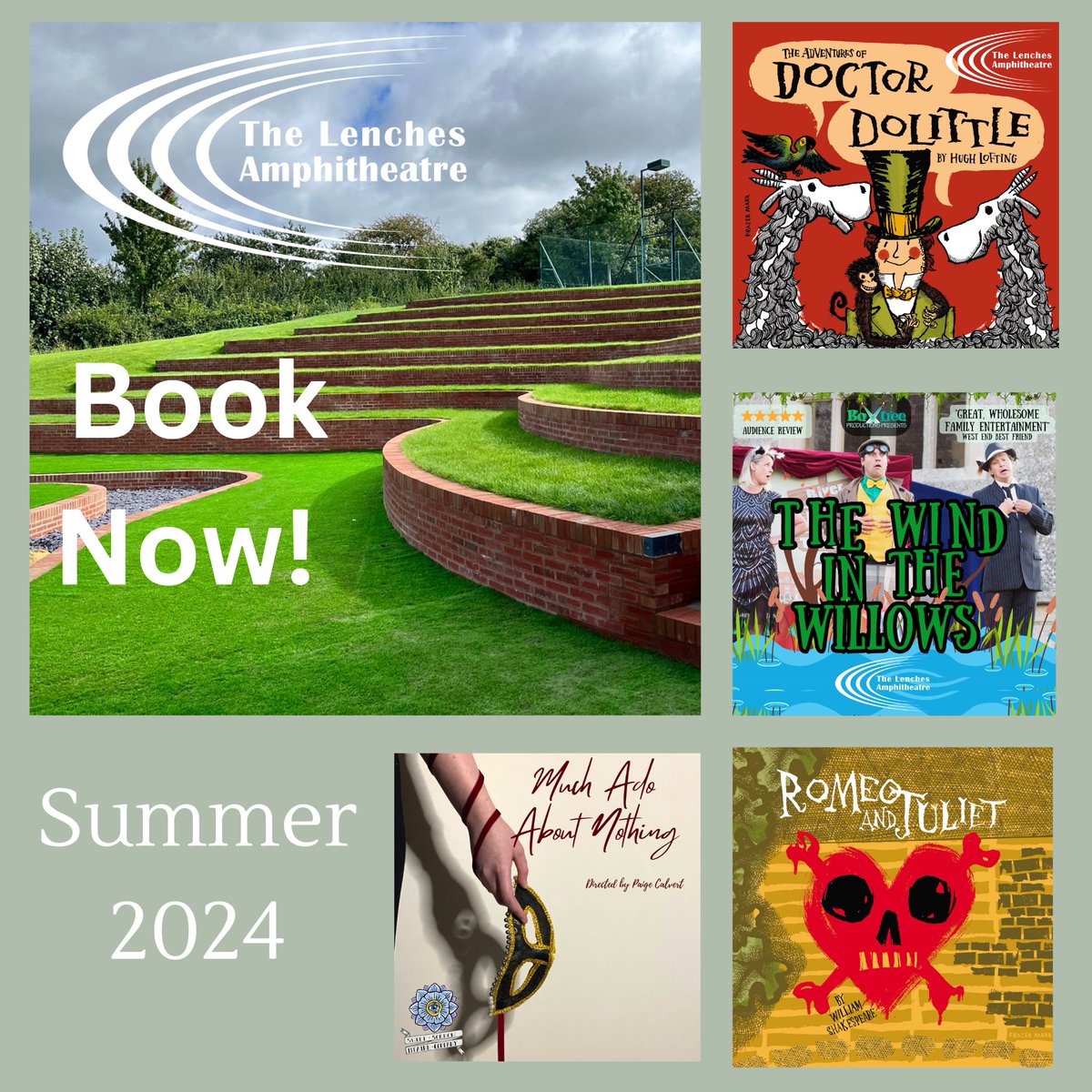 lenchestheatre's tweet photo. We have a stellar Summer lined up at our spectacular open air theatre, starting Sunday, 16th June with The Adventures of Doctor Dolittle.
We'd love a shout out please! @bbchw @BBCMidlandsPR @BBCMidlandsRBX 
Tickets available from: https://t.co/xduJUUHTmo https://t.co/vtENVdBy5O
