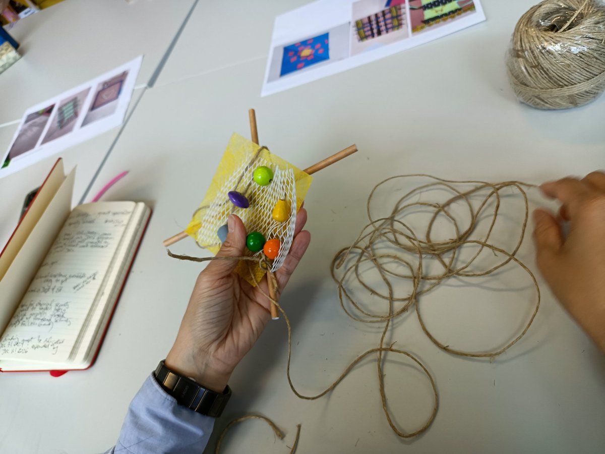 MayMaysab's tweet photo. #makerspace @Ecsite engagement and observation in the 1st #Tinkering session, learning in informal contexts, The Library Case #MakeEcsite #lubljana #ECSITE 2024 https://t.co/Zxct9AKZzi