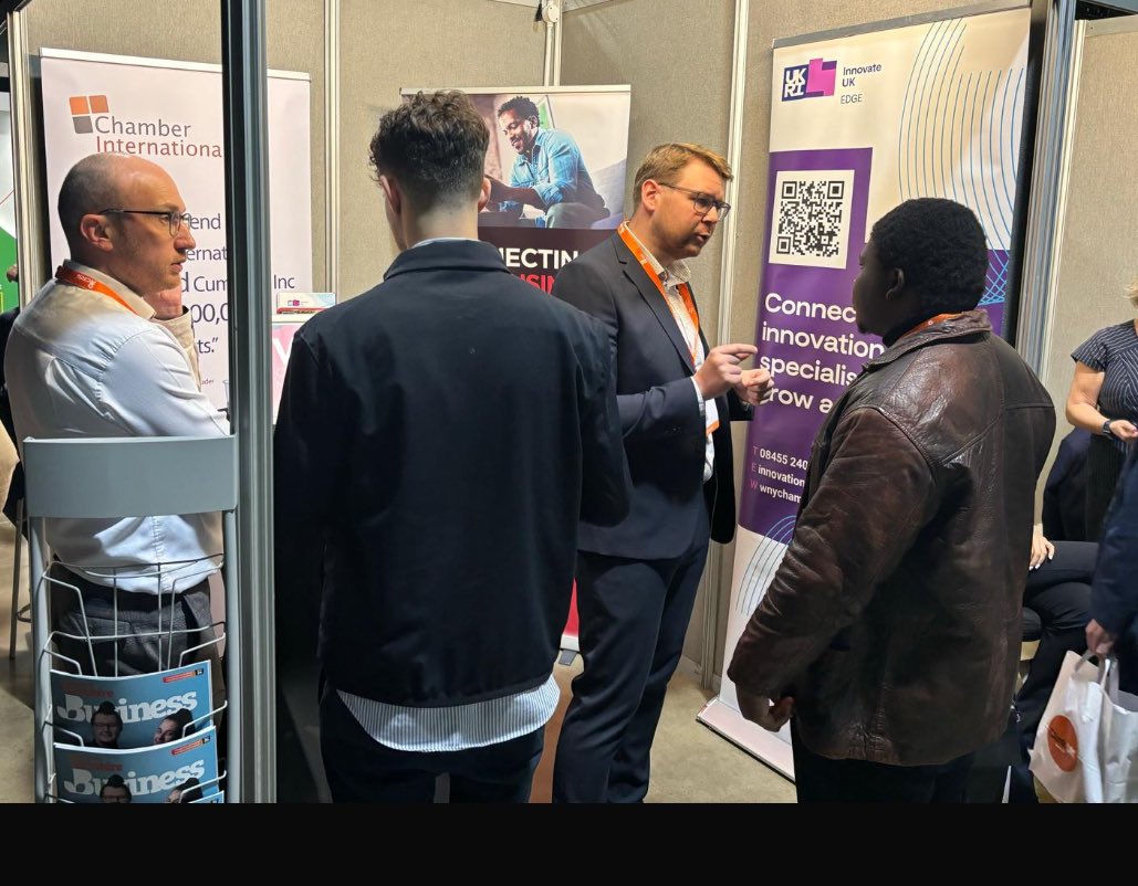WNYChamber's tweet photo. We are busy today at @uk_climb #climb24 #leeds @LeedsChamber @BradfordChamber @YNYChamber
come and say hello, we are located on stand C15 https://t.co/9Utq7xc9bq