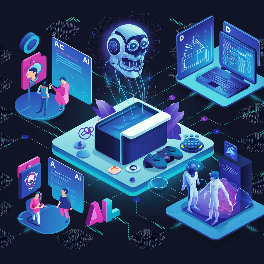 How will AI impact gaming's future? 

A) Enhance personalization 
B) Automate game design 
C) Create lifelike NPCs 
D) All of the above

Vote now &amp; RT! #AIGamingFuture #HapzPoll #ARVRTEk #GameIndustry #Indiegaming #AR #VR