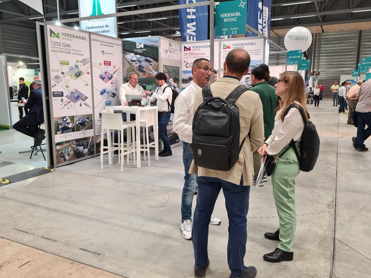 [EN DIRECT 🟢] Il y a de l'énergie dans l'air aujourd'hui !

Jour 2️⃣ de cet évènement 100% dédié à la filière biogaz avec toujours autant de professionnels, d'experts, d'intervenants de qualité et de rencontres !

#Expobiogaz2024 #biogaz