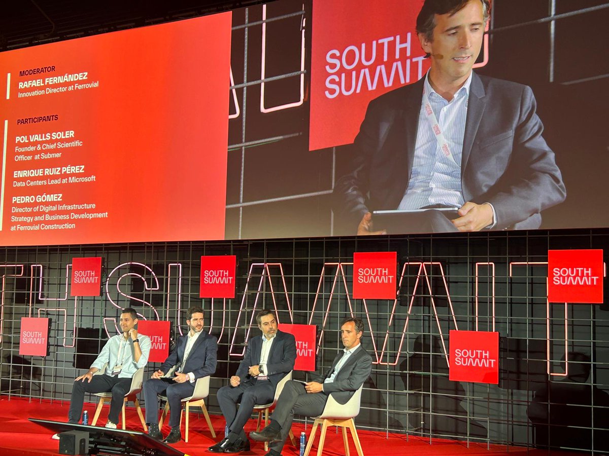 Our colleagues Rafael Fernández and Pedro Gómez are taking part in a roundtable at <a href="/south_summit/">South Summit</a> where they'll share an insight into the digital infrastructures we're developing to support AI and enhance sustainability #SouthSummit24