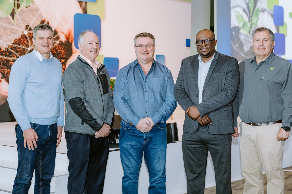Agricultural Business Chamber of South Africa (@agbizsa) on Twitter photo Proud to announce our newly selected Steerco at #AgbizCongress2024:
- Chairman: Sean Walsh, CEO of Kal Group
- Deputy Chairs: Antois Van Der Westhuizen, <a href="/JohnDeereAME/">John Deere Africa & Middle East</a> & Mandla Mpofu, Omnia Nutriology
- Rico Basson, CEO <a href="/SA_wine/">South Africa Wine</a>
- Justin Chadwick, CEO <a href="/CitrusGrowersSA/">Citrus Growers Association South Africa</a>
#Agbiz24 Proud to announce our newly selected Steerco at #AgbizCongress2024:
- Chairman: Sean Walsh, CEO of Kal Group
- Deputy Chairs: Antois Van Der Westhuizen, <a href="/JohnDeereAME/">John Deere Africa & Middle East</a> & Mandla Mpofu, Omnia Nutriology
- Rico Basson, CEO <a href="/SA_wine/">South Africa Wine</a>
- Justin Chadwick, CEO <a href="/CitrusGrowersSA/">Citrus Growers Association South Africa</a>
#Agbiz24
