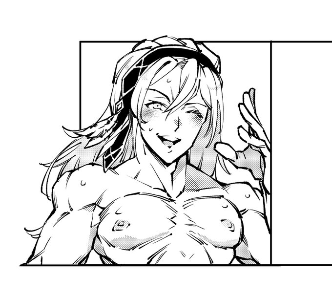 初めて描いたにしてはサマになってないかなバルバトス。チャラ男であってもヒョロ男では全然ないんだよな詩人。 