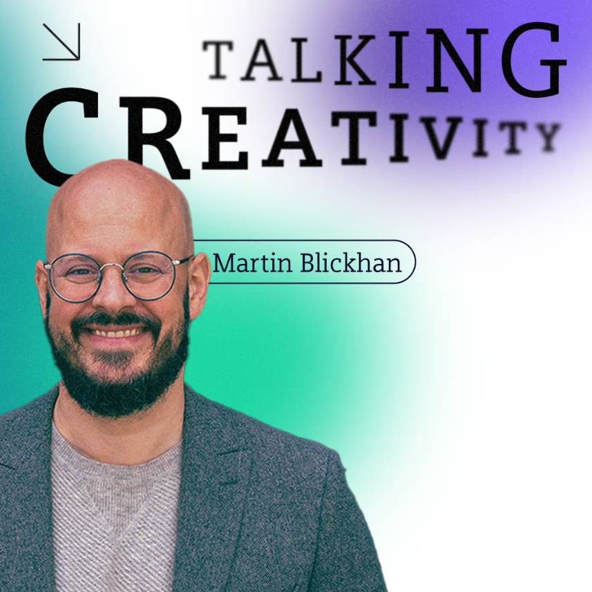 SiemensDE's tweet photo. Martin Blickhan, Head of Brand & Communications bei Design Offices, spricht bei #TalkingCreativity über die Macht des "Warum?". Außerdem geht's um die #DesignOffices-Methode, bei der der Mensch zwischen vier Arbeitszuständen wechseln kann. Neugierig? Jetzt reinhören 🎧👇