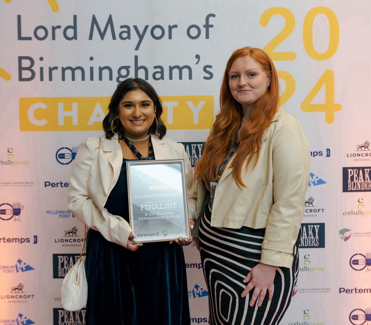 We were finalists for the Community Project of the Year!

Here we are at the Lord Mayor of Birmingham Charity Buisness of the Year Awards!

#charityawards #emotiondysregulationinautism