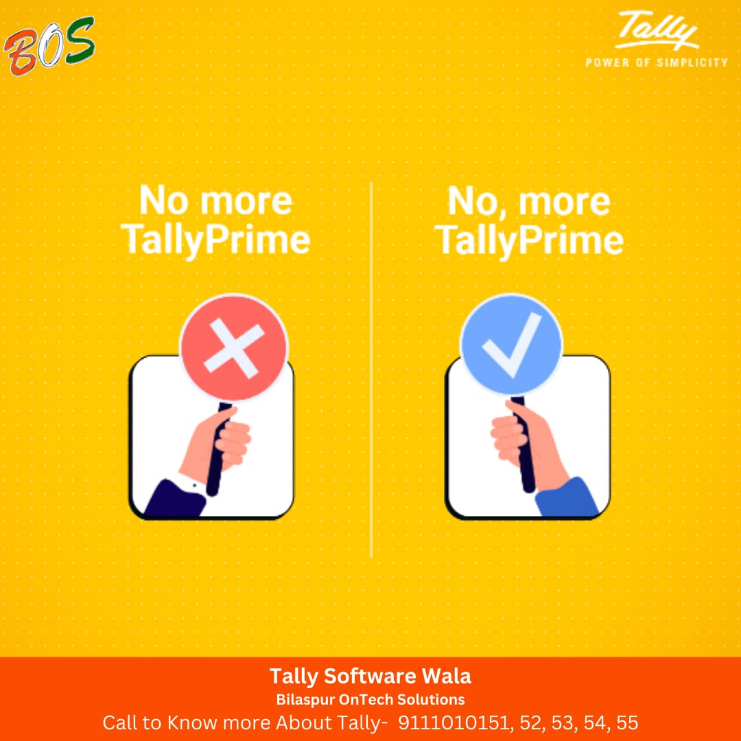 TallyPrime is not just a software, it’s your growth partner.

Discover new heights your business can reach by visiting the link in the bio.

#TallyPrime  #tallykorba #tallybilaspur #tallychhattisgarh #tallysoftwarewala #bilaspurontechsolutions #thinktallythinkbos