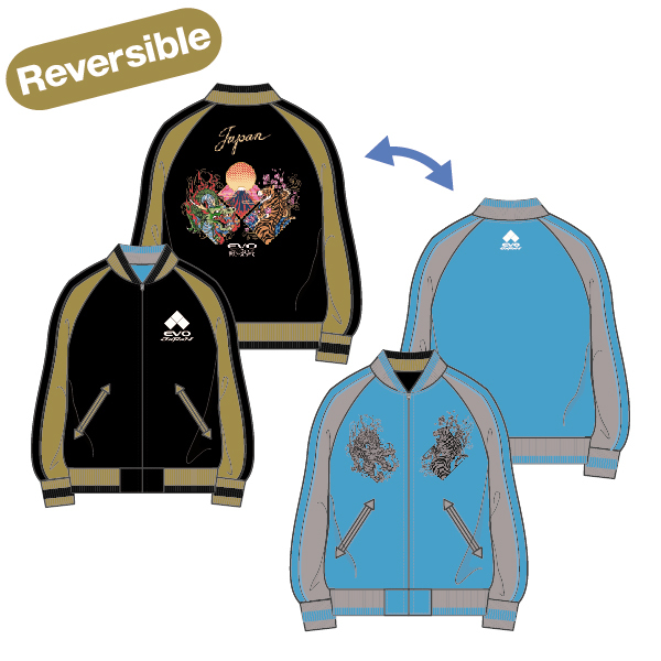 おー！EVOJのスカジャン再販！ めちゃ着やすいよ